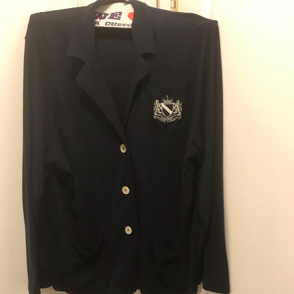 ⭐️⭐️💫host pick⭐️Trendy Ralph Lauren cotton blazer